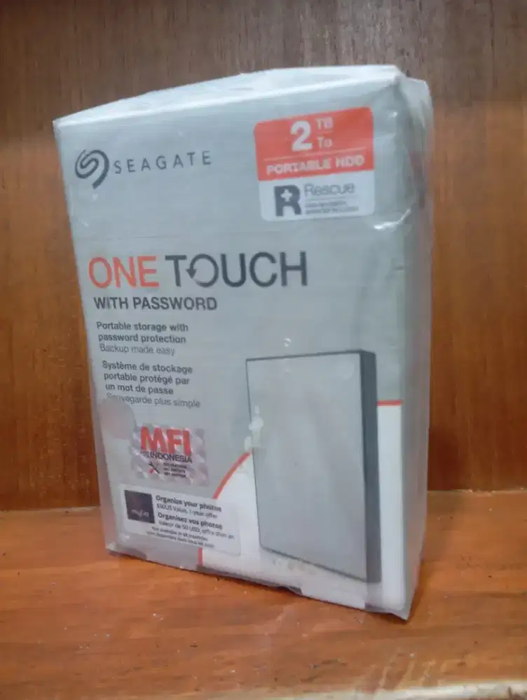 Harddisk Eksternal Seagate 2TB Baru