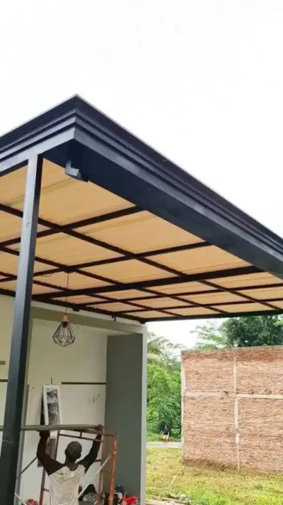 Tukang perbaikan atap bocor renovasi pasang baja ringan plafon PVC GRC