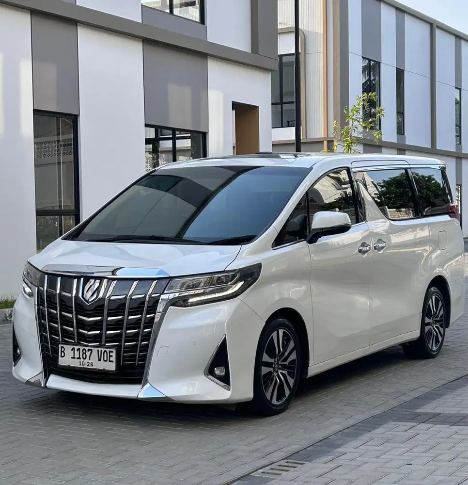 TOYOTA ALPHARD G 2.5 2018 HITAM