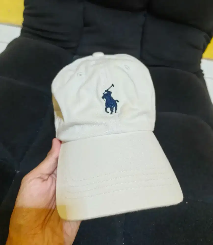 Topi ORI Polo Cap Little Pony White/Putih