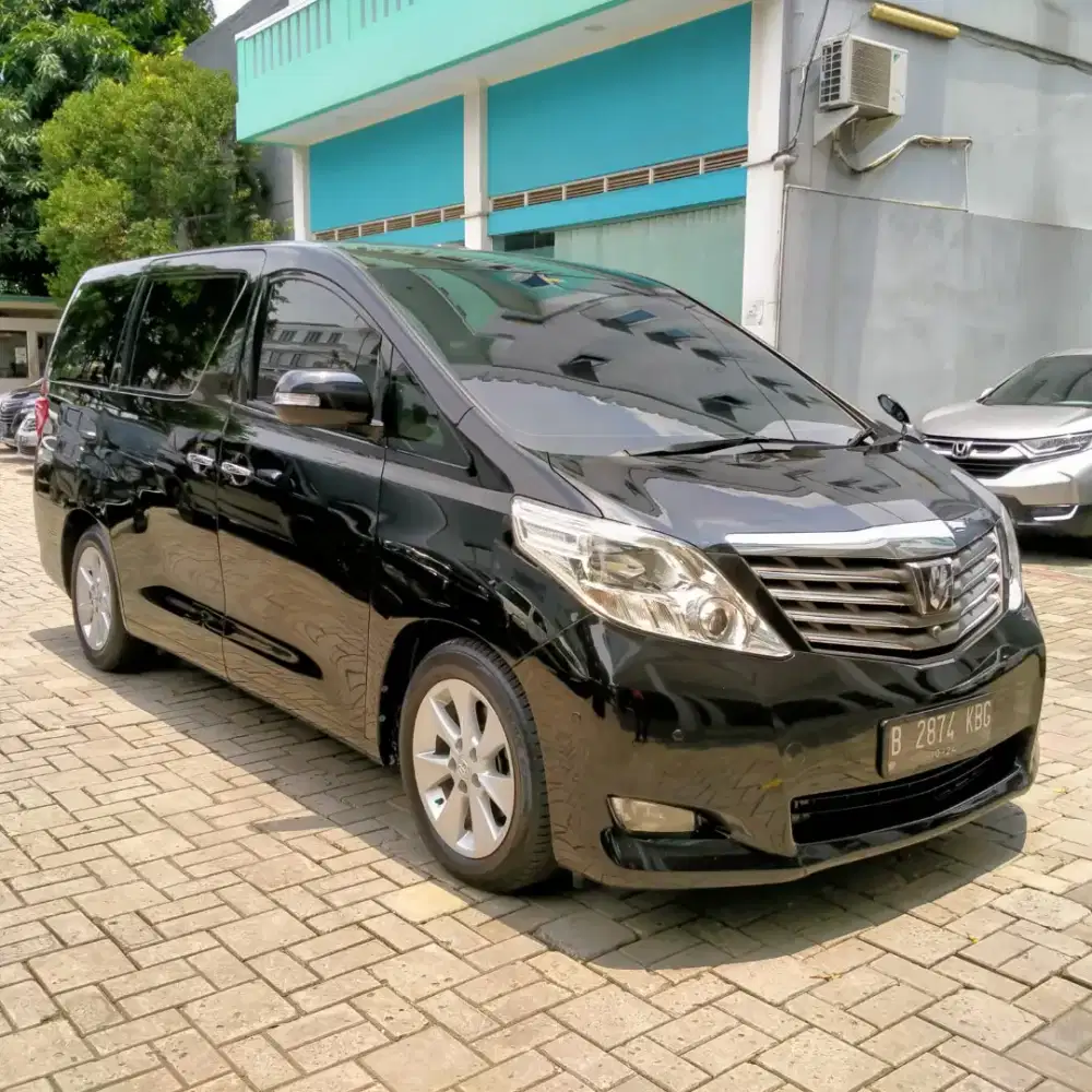 TOYOTA ALPHARD PREMIUM SOUND 2.4 A/T 2009 TGN1 KM 70 RB ASLI ISTIMEWA