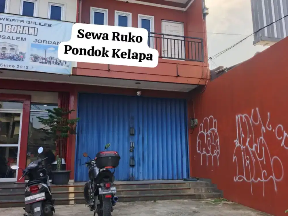 Disewa Bangunan di Pondok Kelapa Raya Jakarta Timur