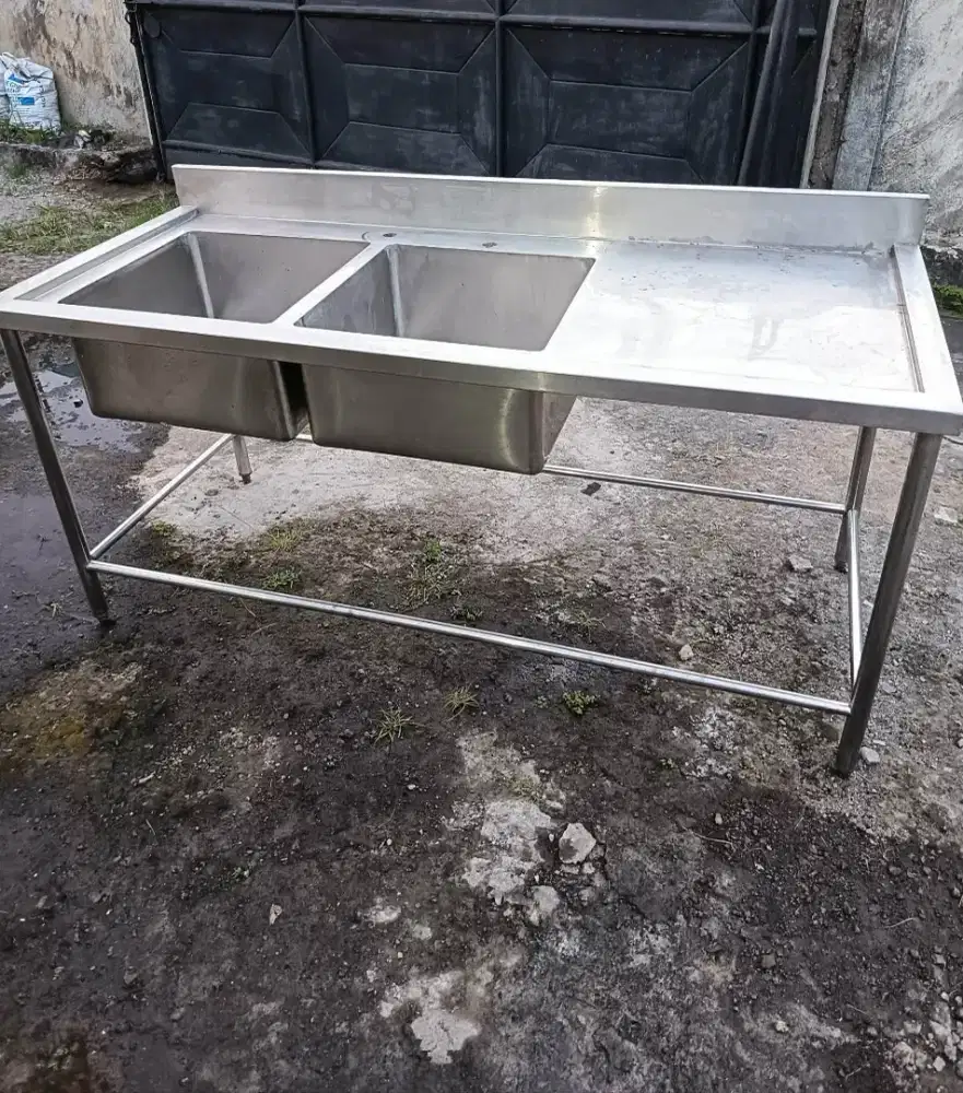 Doublr sink stainless