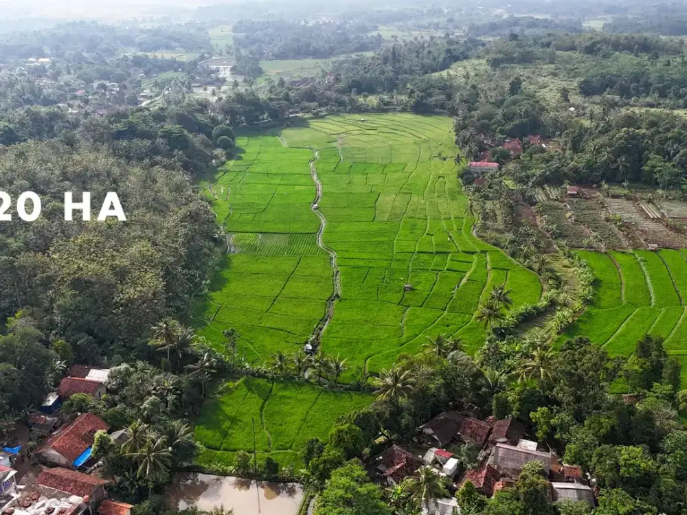Tanah Cibinong Hilir, Cianjur Luas 27 Ha