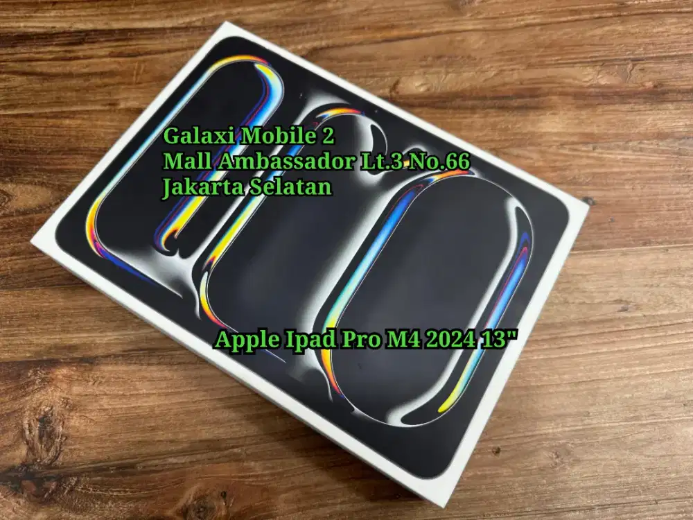 Apple Ipad Pro M4 2024 13 inch Wifi 256GB bs Cash Kredit Tukar Tambah