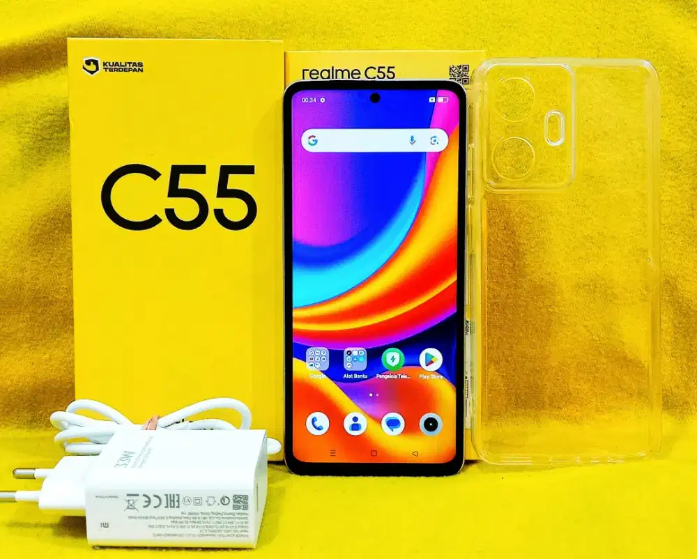 REALME C55 6/128GB LENGKAP ORI