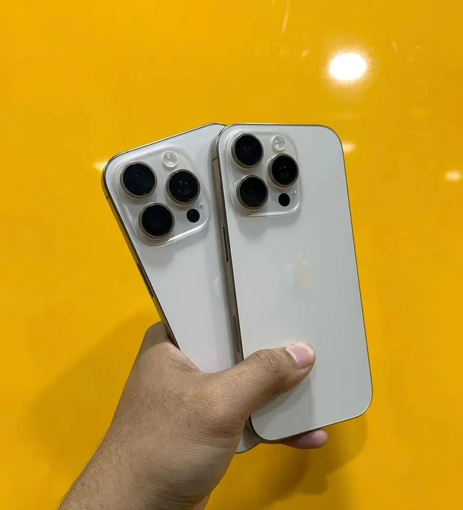 iPhone 16 Pro iBox 128GB dan 256GB Garansi Resmi iBox Dessert Titanium