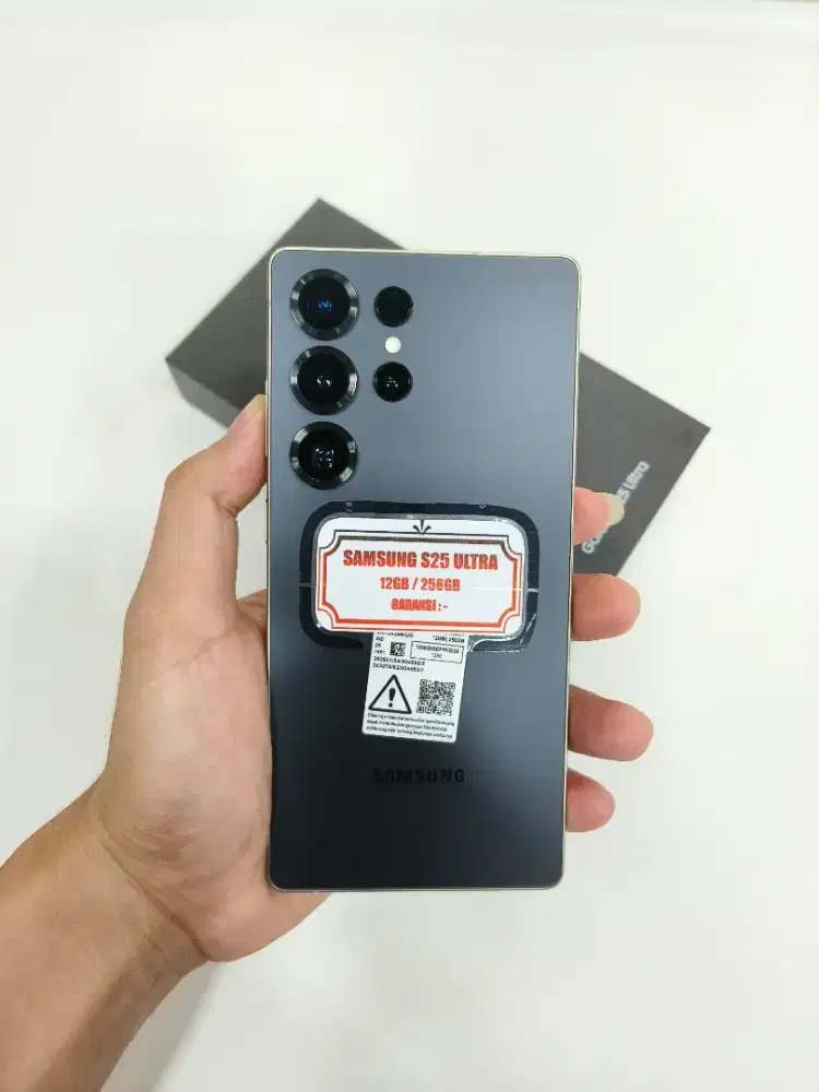 ( Second ) Samsung Galaxy S25 Ultra 12/256GB Black | SEIN | Fullset