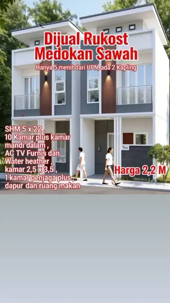 Rumah Kost Terbaru di Rungkut (High Demand)