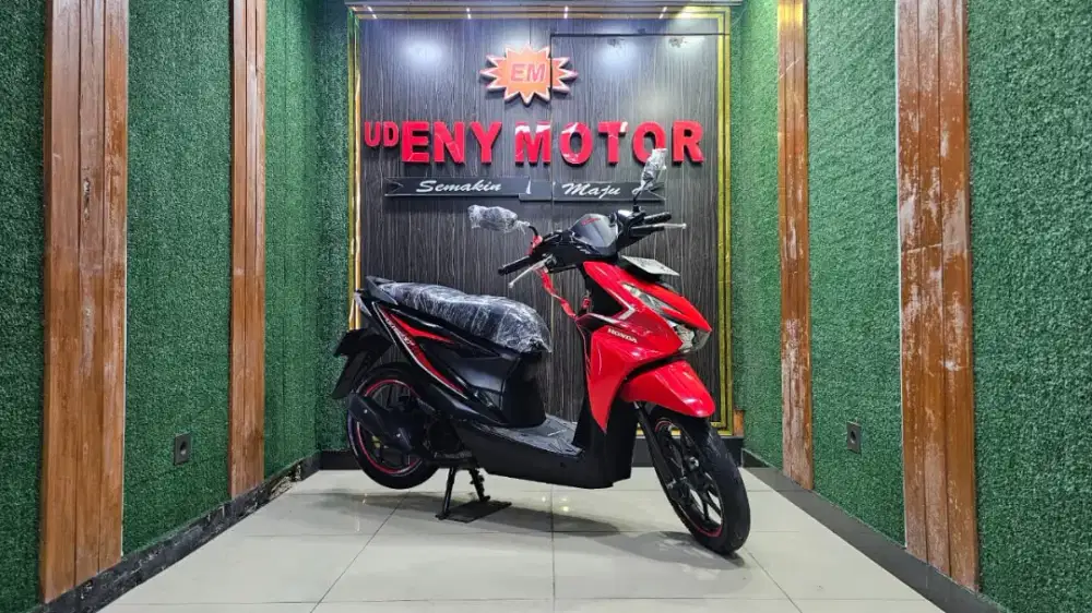 ENY MOTOR - HONDA NEW BEAT CBS 2024 - KM RENDAH