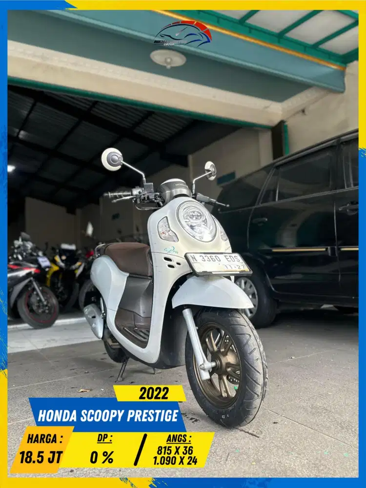 HONDA SCOOPY PRESTIGE 2022 BEKAS BERKUALITAS HIKMAH MOTOR KEPUH MALANG