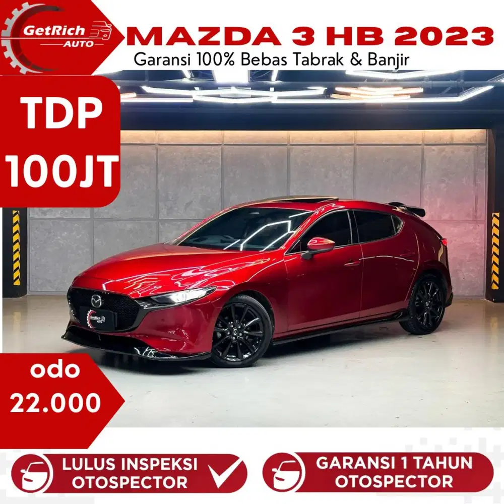 22Rb km Mazda 3 HB Skyactiv 2023 Maron