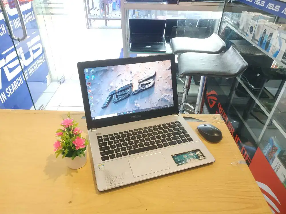 LAPTOP TINGGAL PAKE ASUS A450L CORE i5 NVIDIA GEFORCE