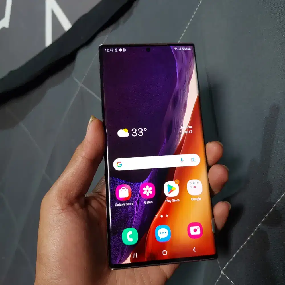 Samsung Galaxy Note 20 Ultra Resmi sein