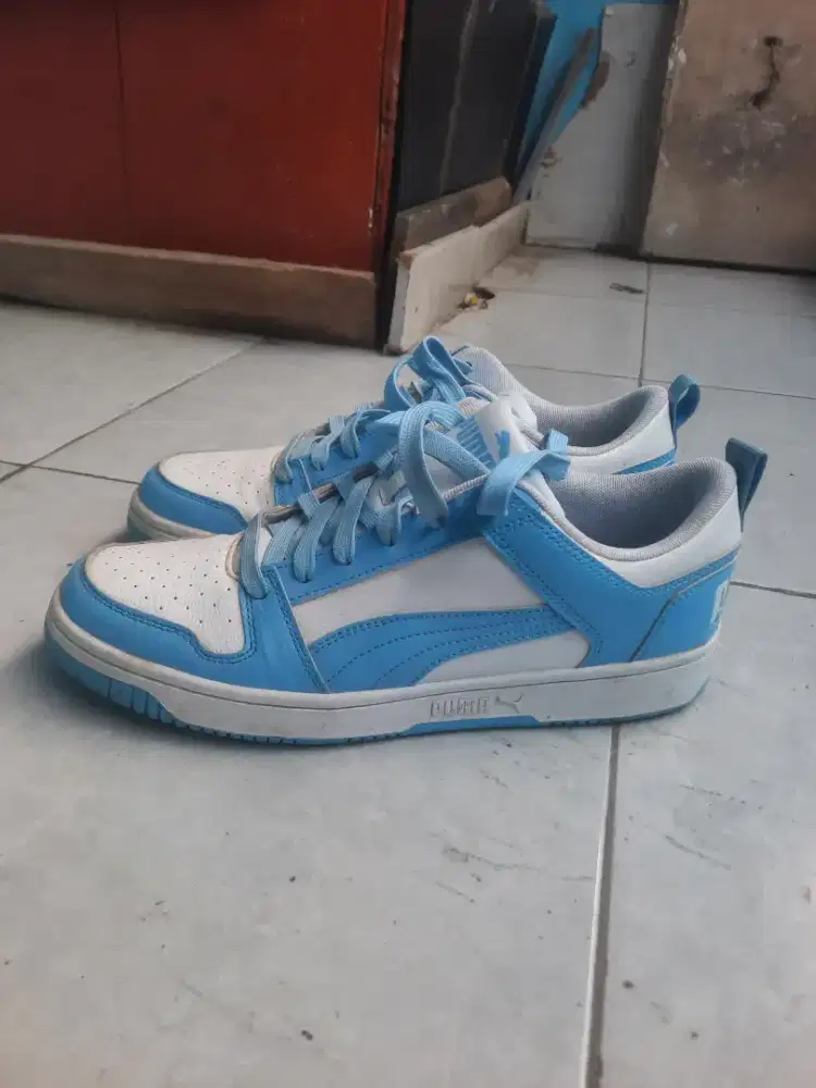 Puma Rebound Layup Blue&White 43