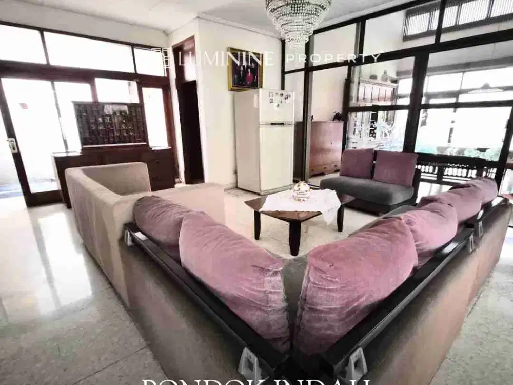 TERMURAAAHHH! RUMAH PONDOK INDAH HARGA MENDEKATI NJOP,MASIH LAYAK SUPER MURAH!