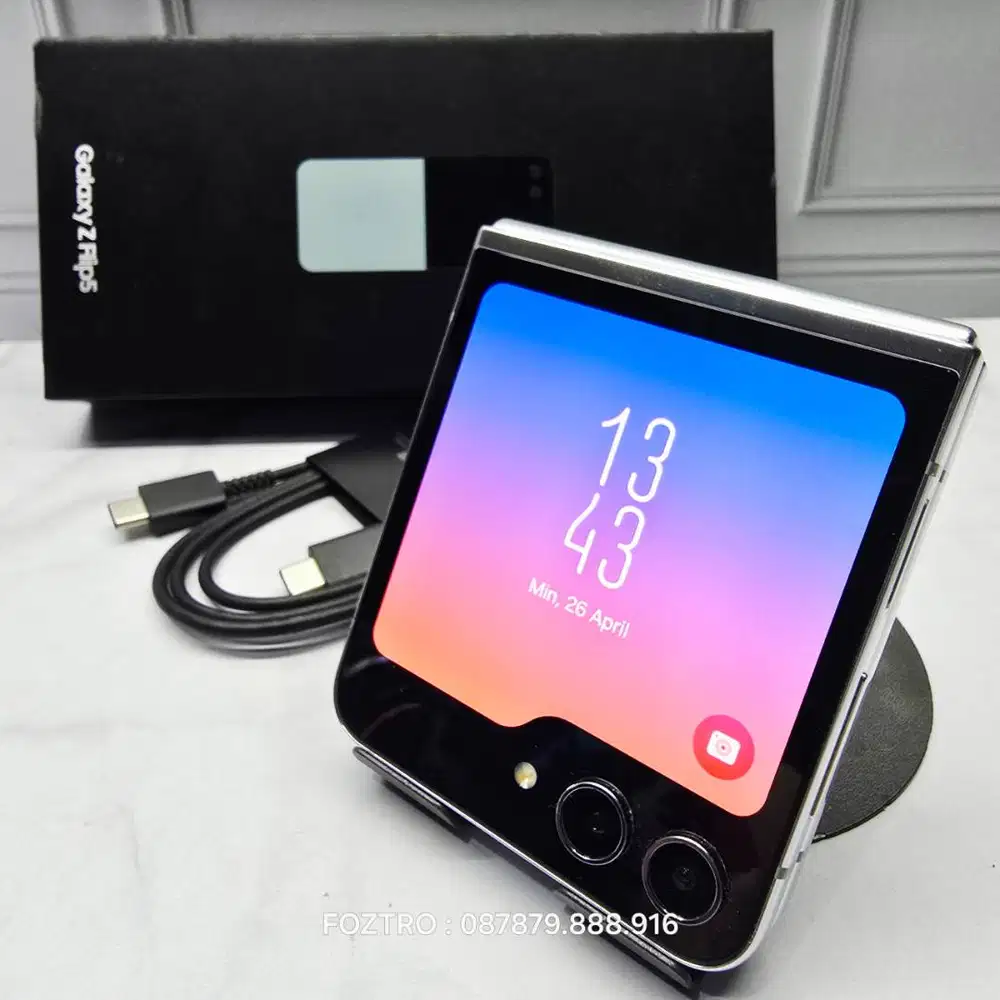 Samsung Galaxy Z Flip 5 8/512GB Resmi SEIN Mulus No Minus