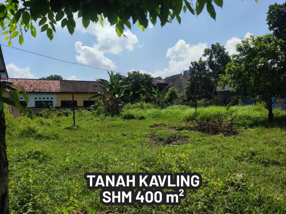 DIJUAL CEPAT - Tanah Kavling SHM 400m² | 1 Menit RSUD Karanganyar