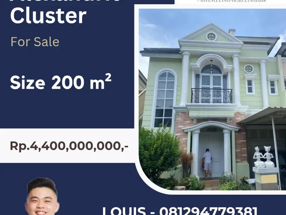 RUMAH CLUSTER ALEXANDRITE 200m²