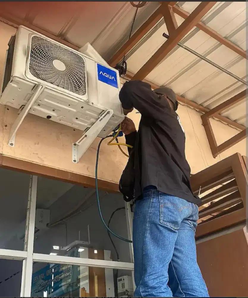 Jasa service ac pasang ac tambah freon service kulkas mesin cuci
