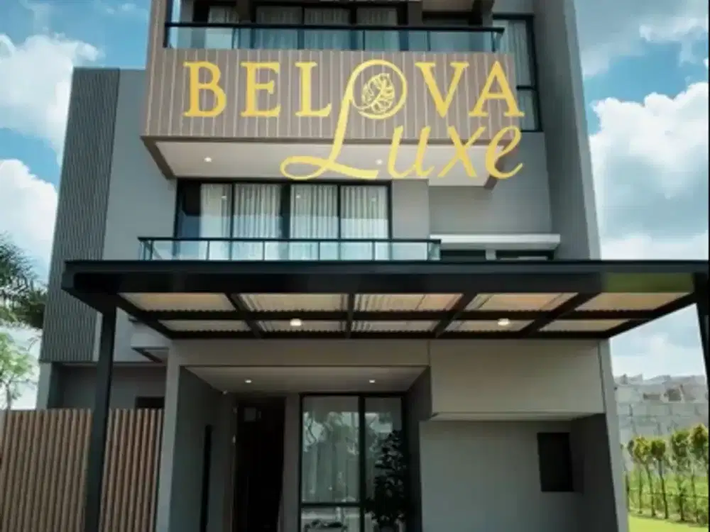 Terbaru di BSD Rumah Langka Floor To Ceiling Tinggi Hanya 1Man Terravia Phase 3