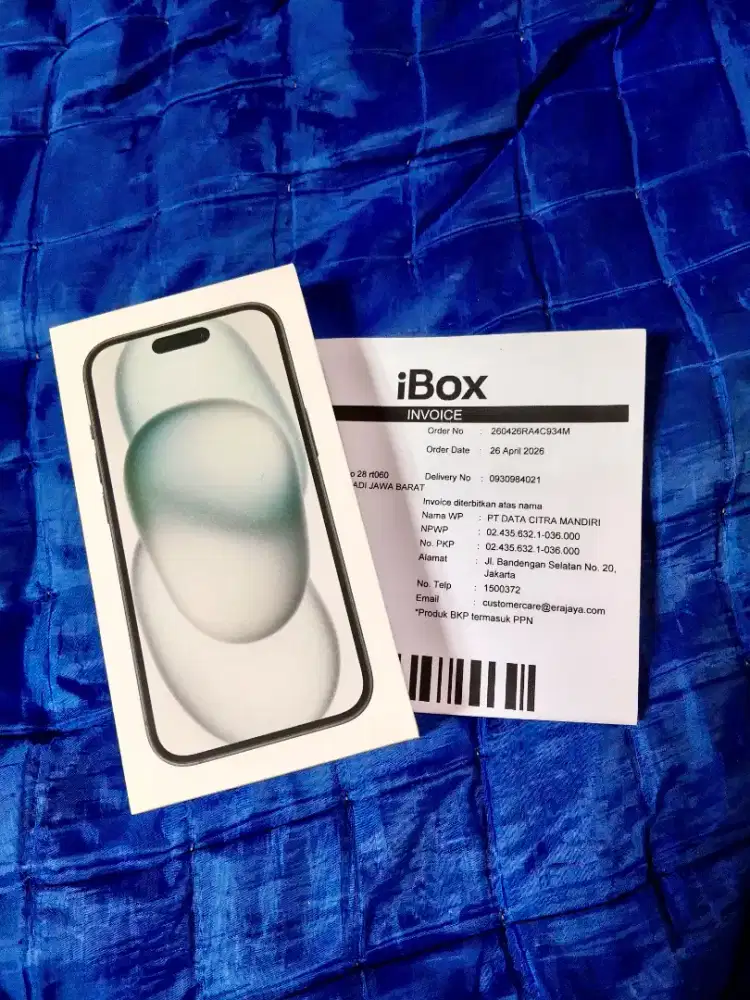 Iphone 15 ibox baru