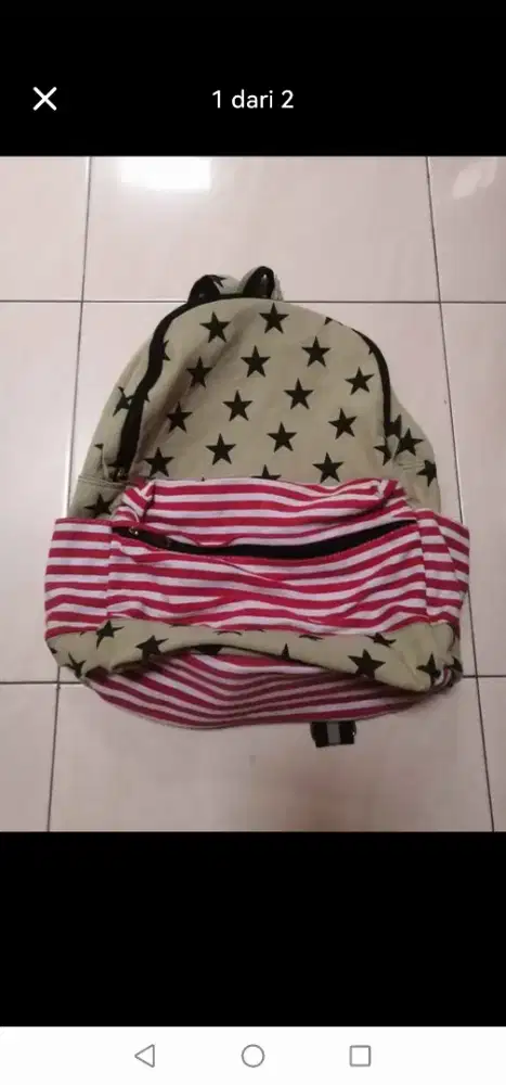 Tas ransel anak sekolah cewek