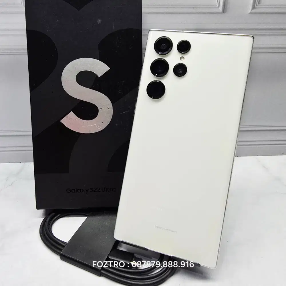 Samsung Galaxy S22 Ultra 12/256GB White Fullset No Minus