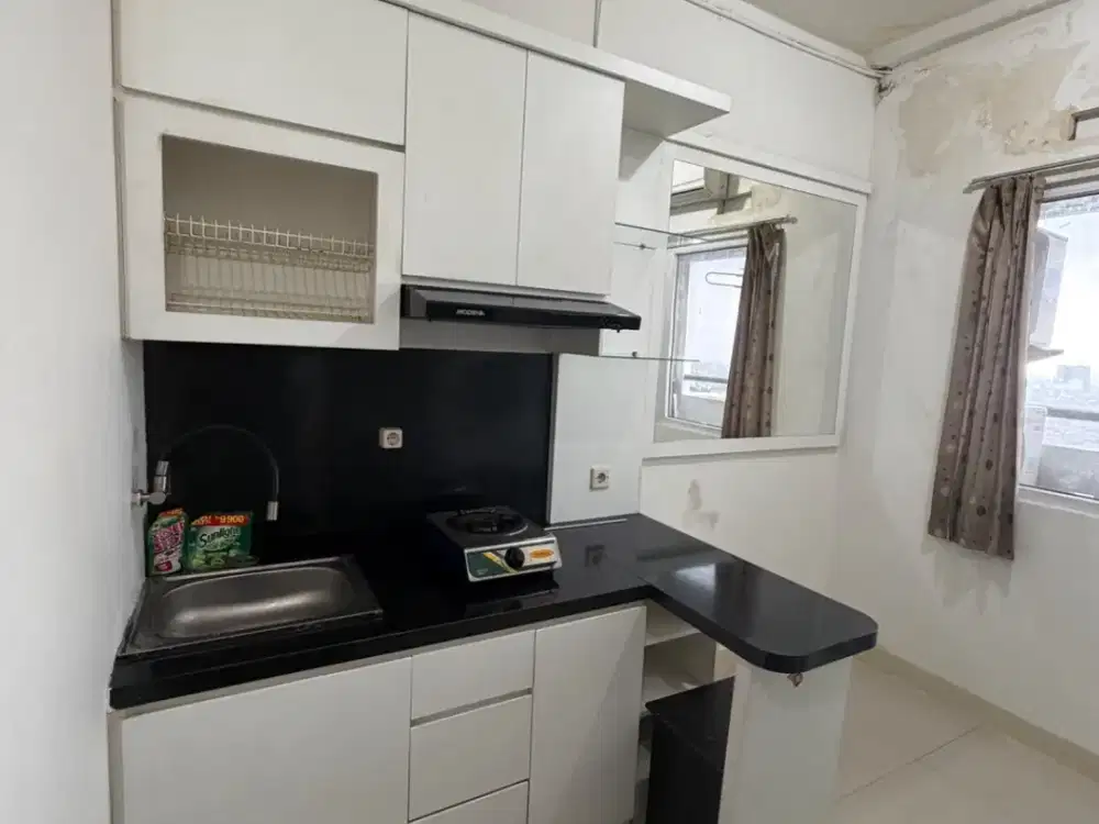 ORCHID 2BR SEMI FURNISH SUDAH ADA BEBERAPA ISI LOKASI DI ATAS MALL VIEW KOTA