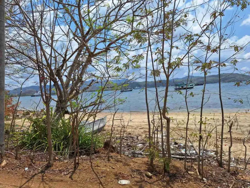 tanah pinggir pantai murah buc