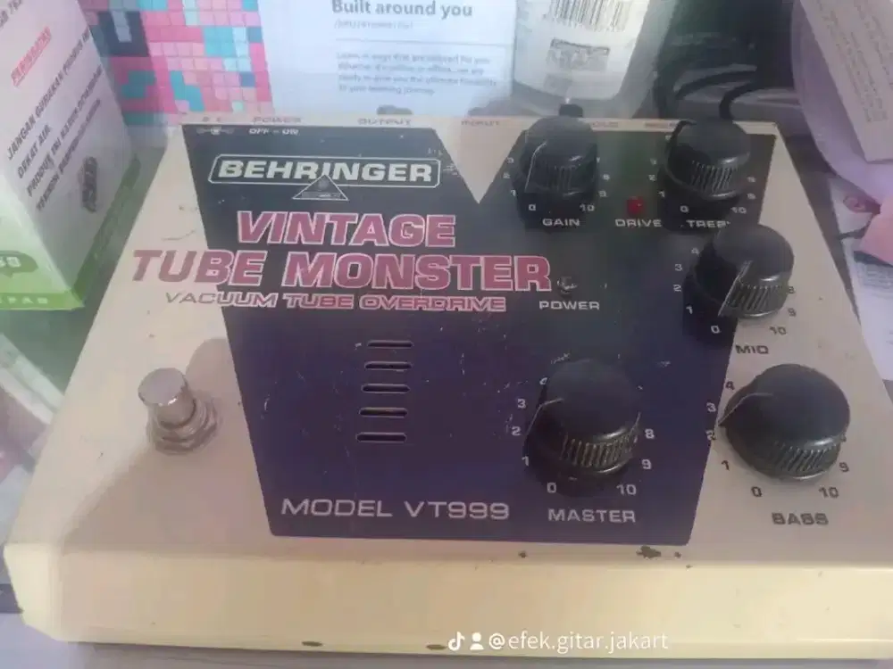 efek gitar tube vintage monster vt999