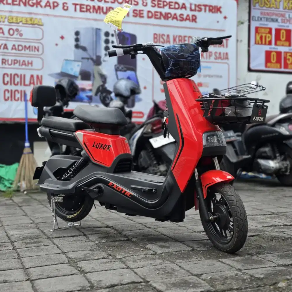 Sepeda Listrik Luxor Terbaru. Murah!