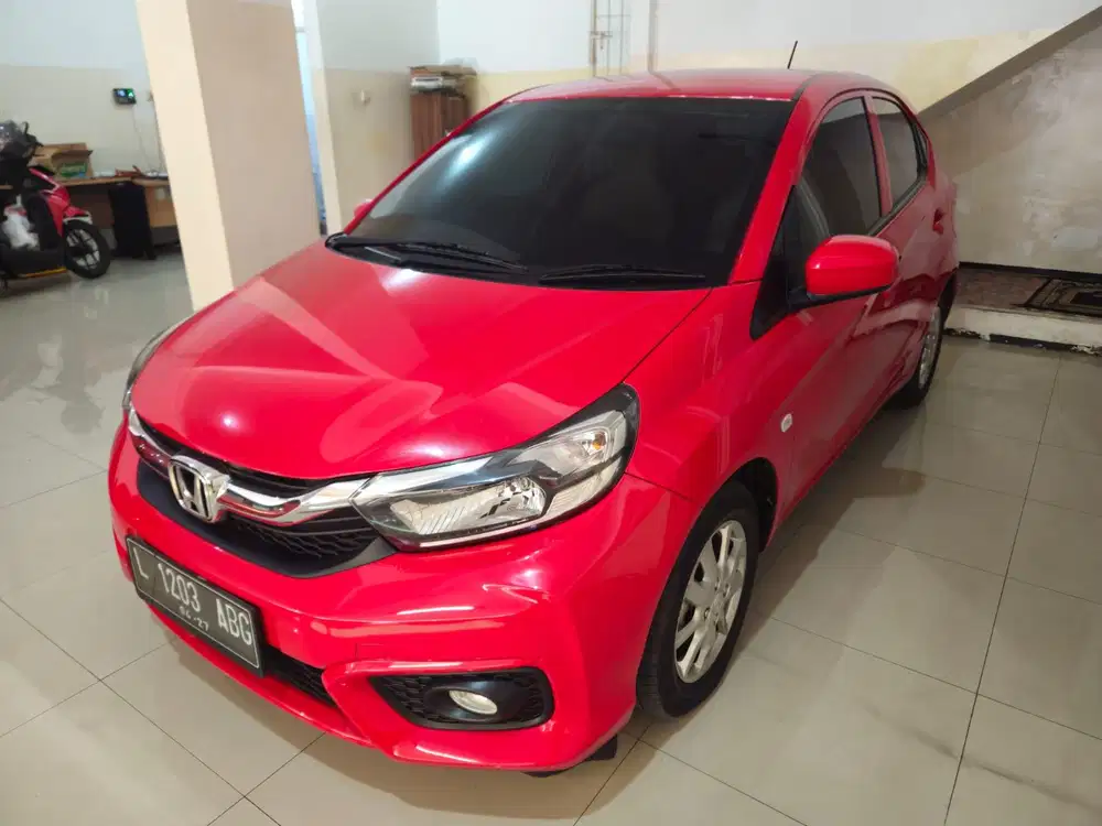 HONDA NEW BRIO 1.2 E MANUAL 2022 MERAH FACELIFT
