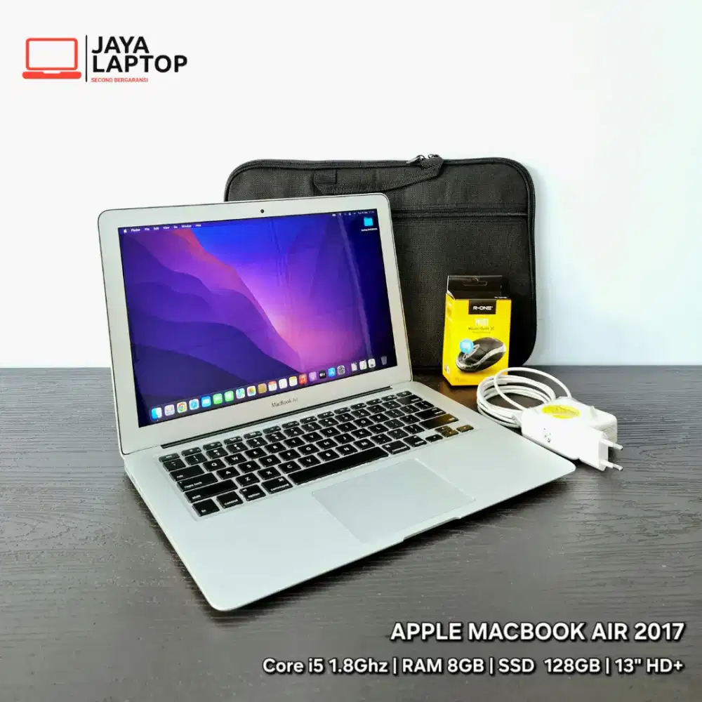 Apple Macbook Air 2017 Core i5 RAM 8GB 13 inch Laptop Second Bekas