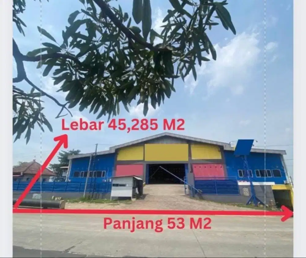 SUPER STRATEGIS! Gudang 2 lantai | Akses Dekat Tol | Siap Pakai