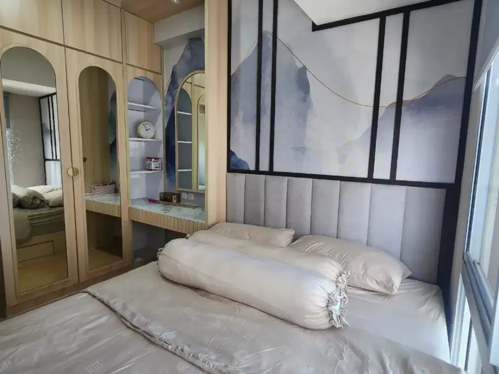 sewa apartemen tokyo riverside PIK 2 tipe 1 kamar furnished