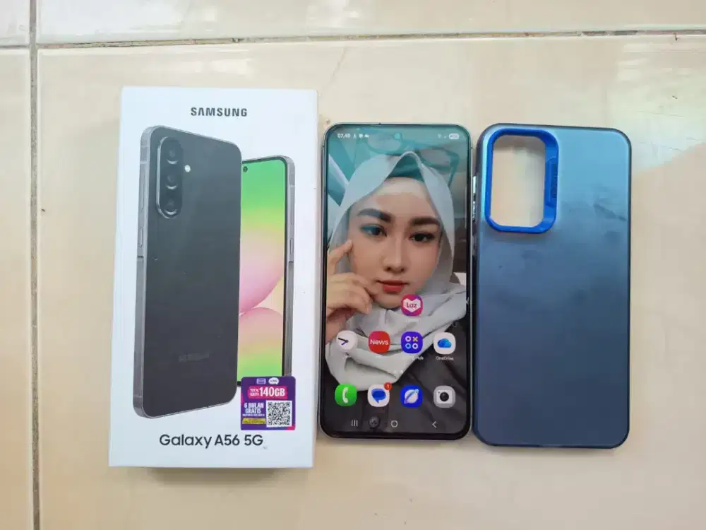 Samsung Galaxy A56 5G NFC RAM 8+8/256GB Lengkap (HP+Dus) Original BU