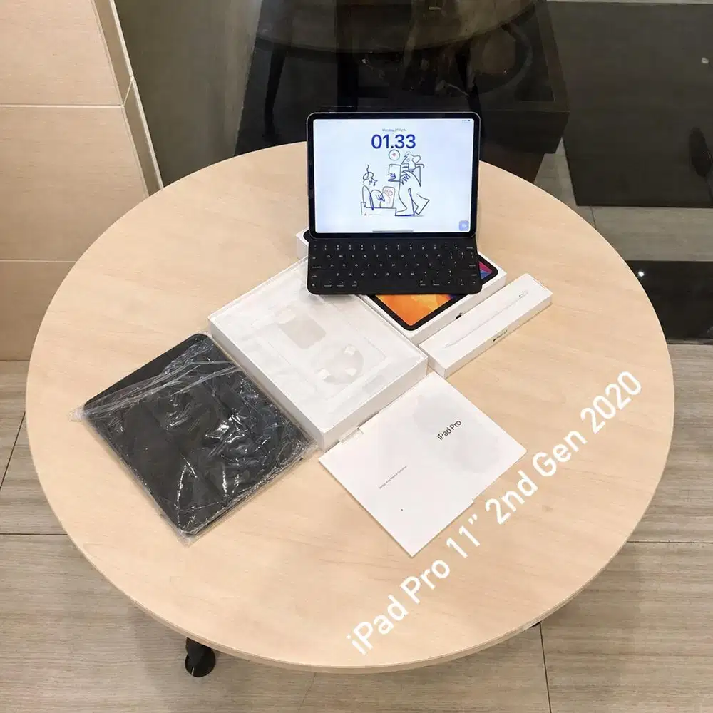 Ipad Pro 11 120Hz Promotion + apple pencil & keyboard lengkap