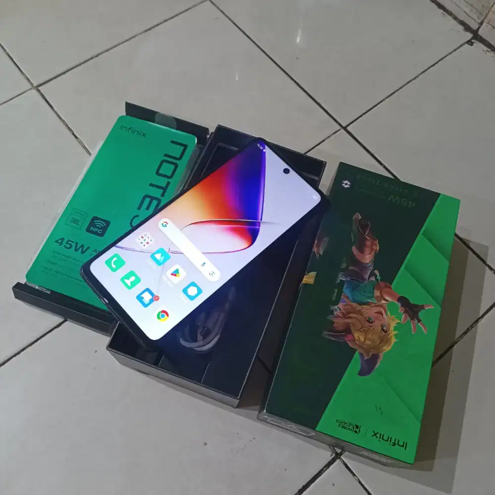 Infinix Note 30 4G NFC Fullset ori no minus