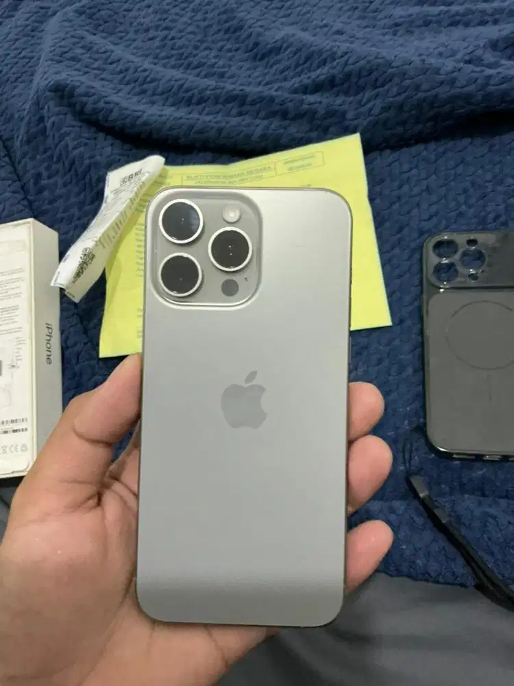 Iphone 15 Promax 256gb ex SG resmi beacukai