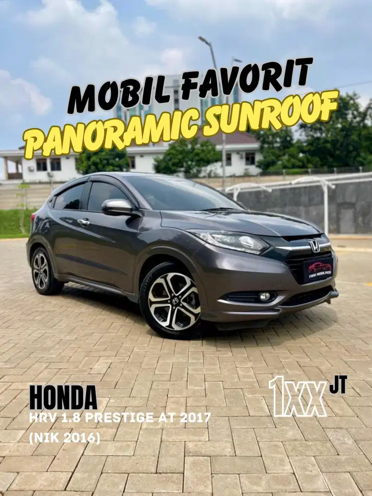 [TDP 10 jt] Honda HRV 1.8 Prestige AT 2017