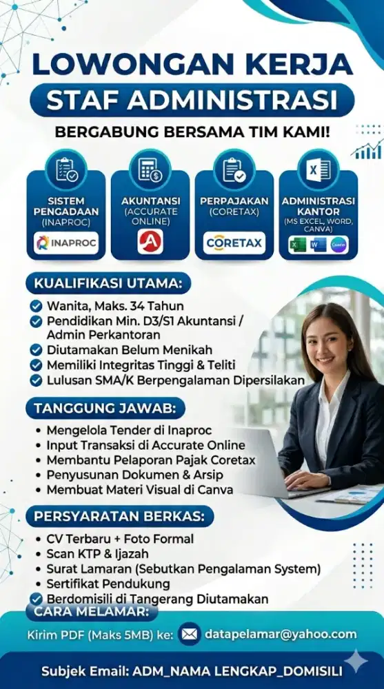 Lowongan administration