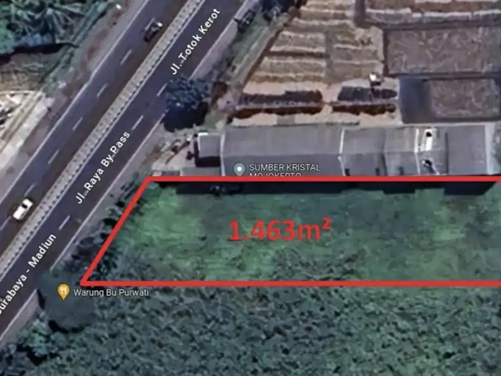 TANAH 0 JALAN RAYA PROFINSI MOJOKERTO