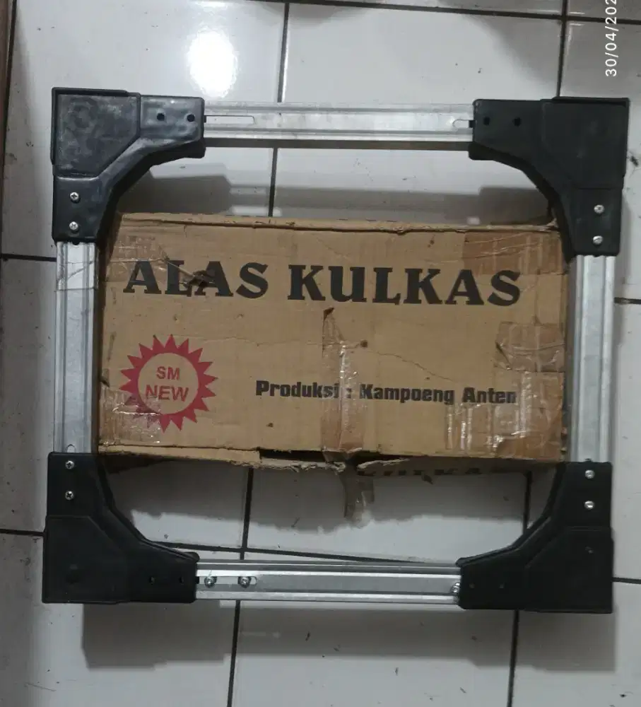 jual alas kaki kulkas mulus
