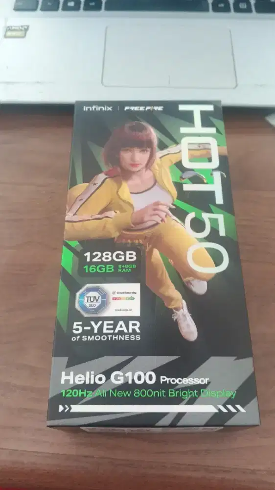 INFINIX HOT 50 RAM 8+8/128 FULLSET