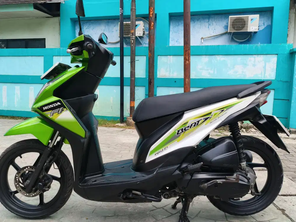 Honda beat FI 2014 stater tokcer halus mulus orsinil