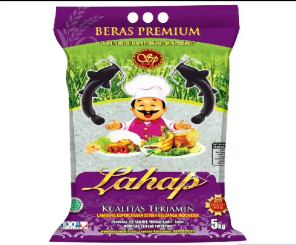 Beras Lahap Premium 5kg