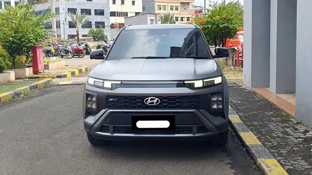 Km15rb hyundai creta n line turbo 2025 grey matte pajak panjang