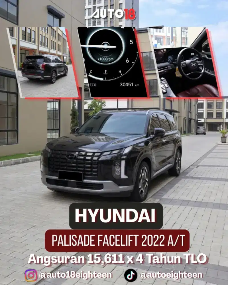 HYUNDAI PALISADE SIGNATURE AT KM 30 RB DISEL