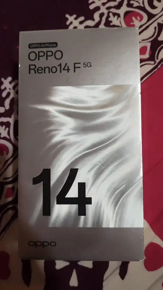 Oppo reno14 F 5G 512Gb resmi masih garansi normal fullset